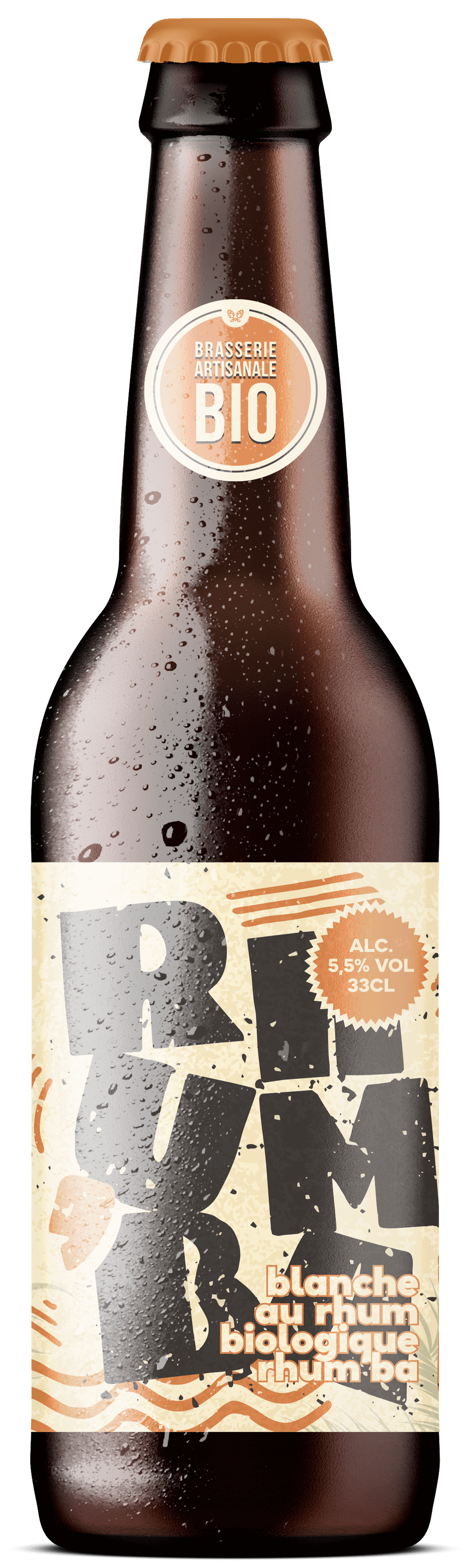 Bière RHUM'BA, brassée par Kisswing