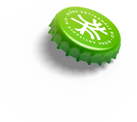 Capsule de bière verte